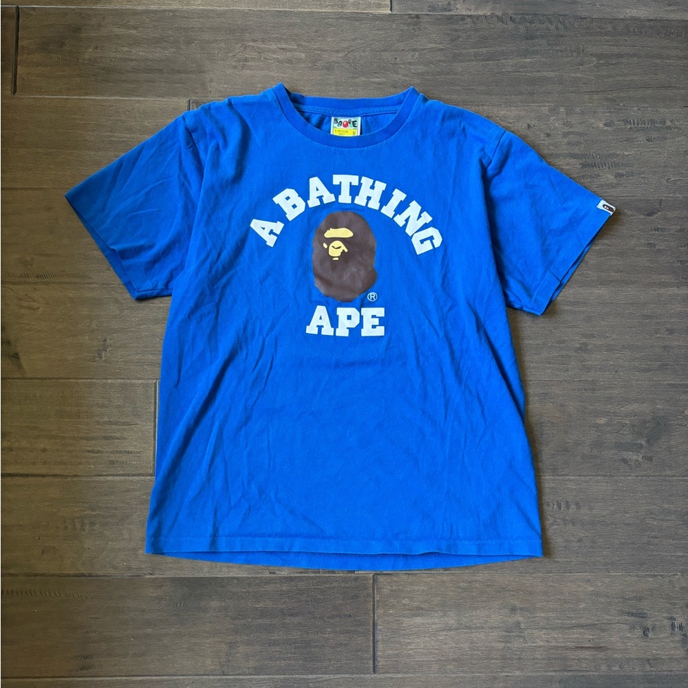 A Bathing Ape Blue T-Shirt